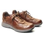 Sneaker cognac leder 30405 Dublin Xsensible